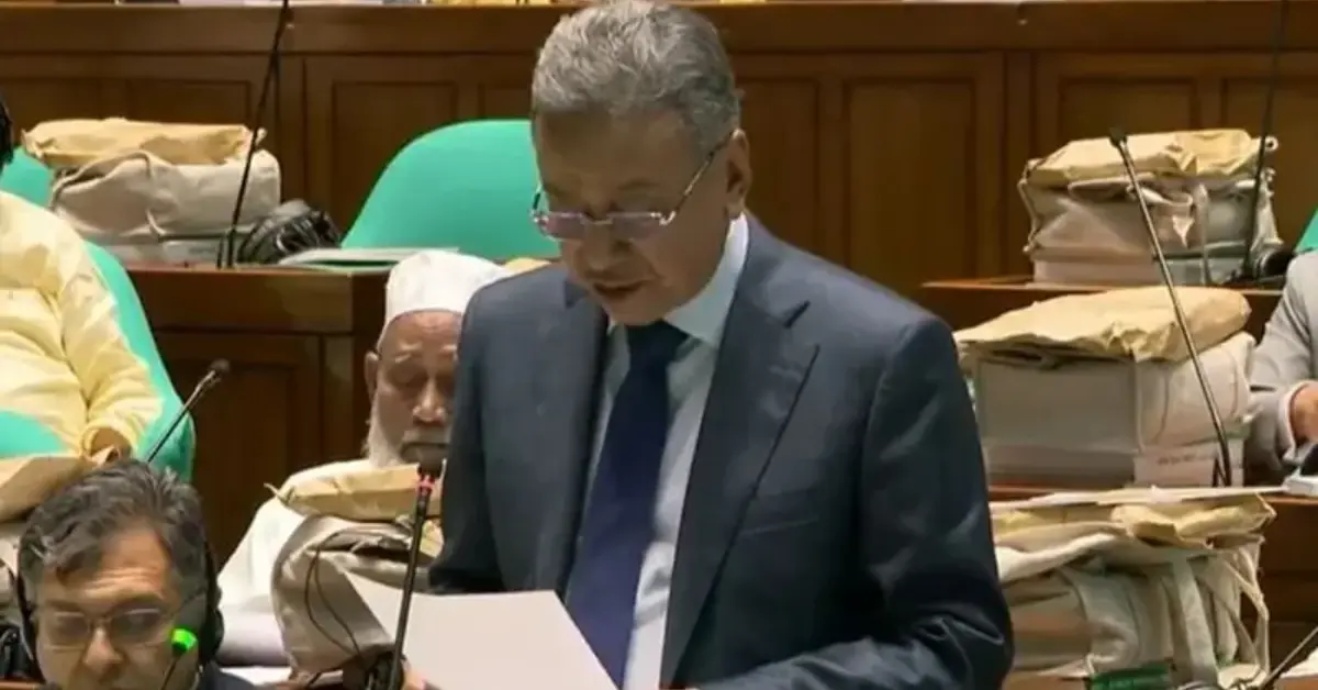 অর্থমন্ত্রী আমির খসরু মাহমুদ চৌধুরী