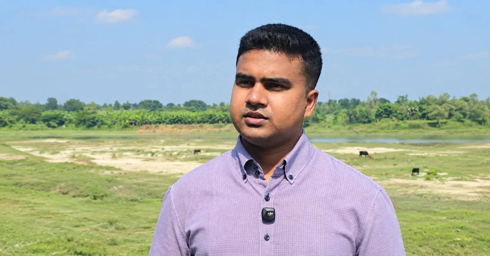 আন্তর্জাতিক জলবায়ু সম্মেলনে নওগাঁর প্রতিনিধিত্বকারী তরুণ জলবায়ু কর্মী মো. মামুনুর রেজা